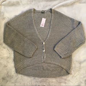 Target grey cardigan